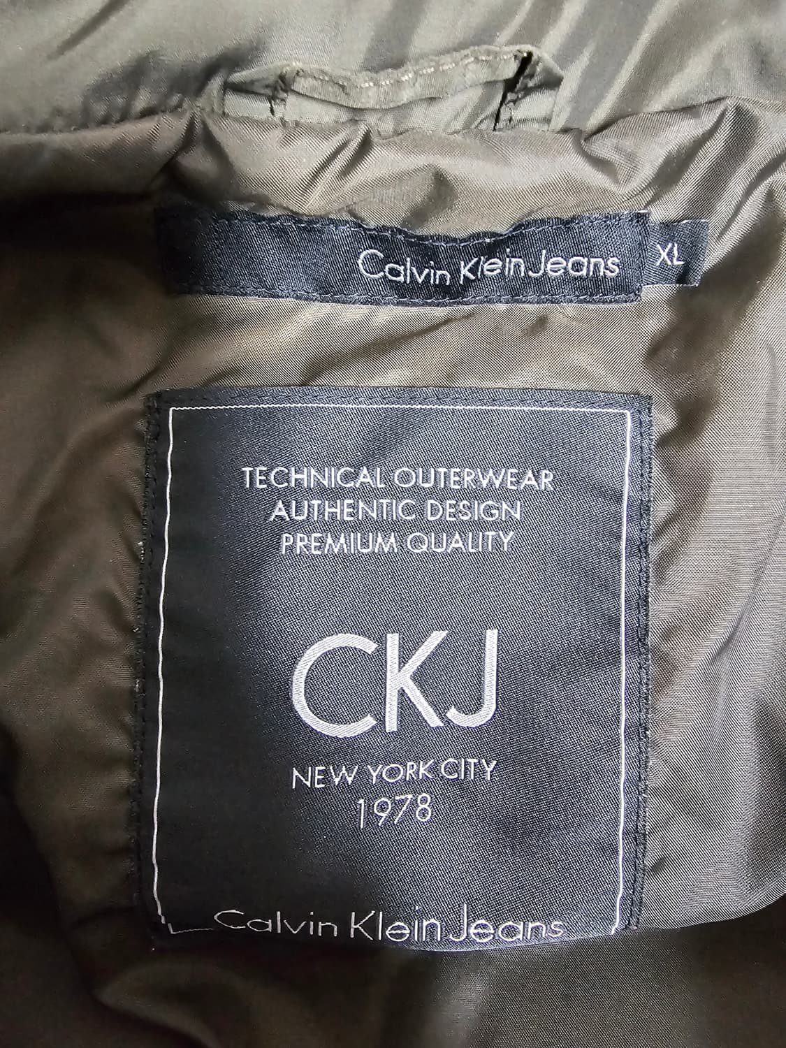 캘빈클라인 덕다운패딩 XL 상품이미지3