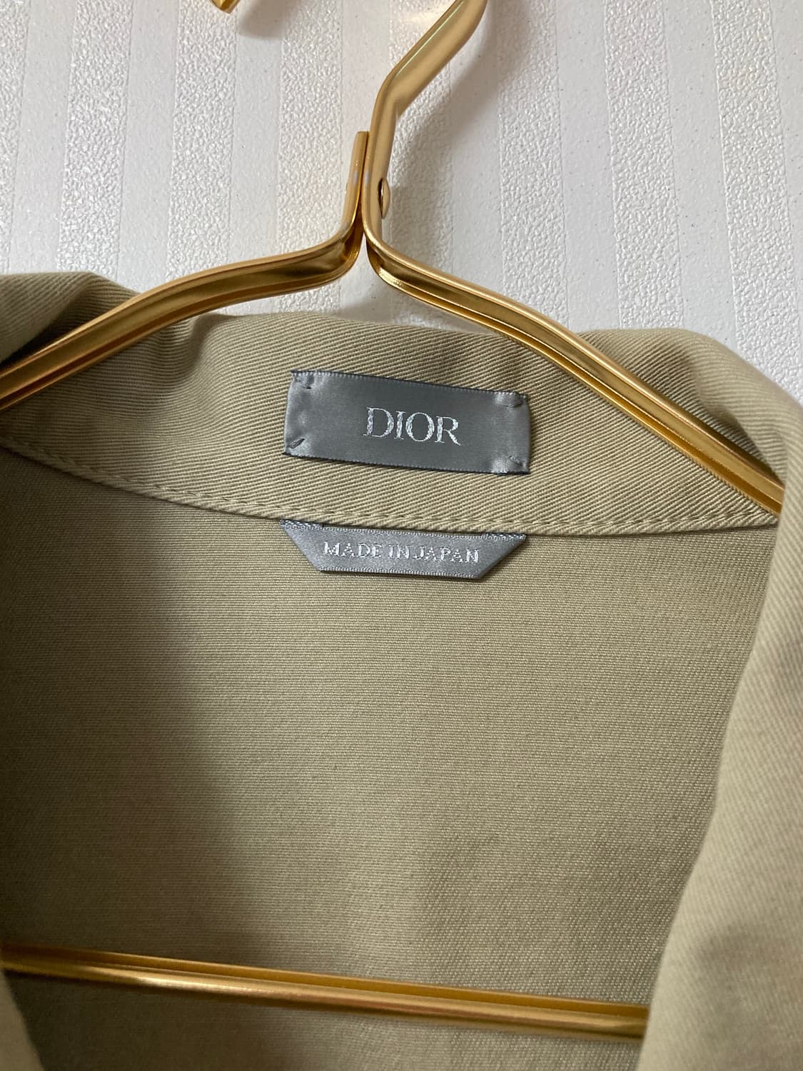 24SS 58사이즈 디올 코치 자켓 베이지 데님 상품이미지5