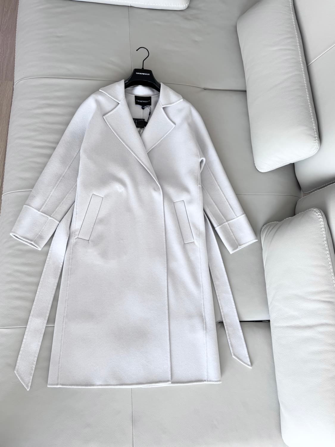 (새상품) 아르마니 캐시미어 100% 코트 36 (55) 상품이미지8