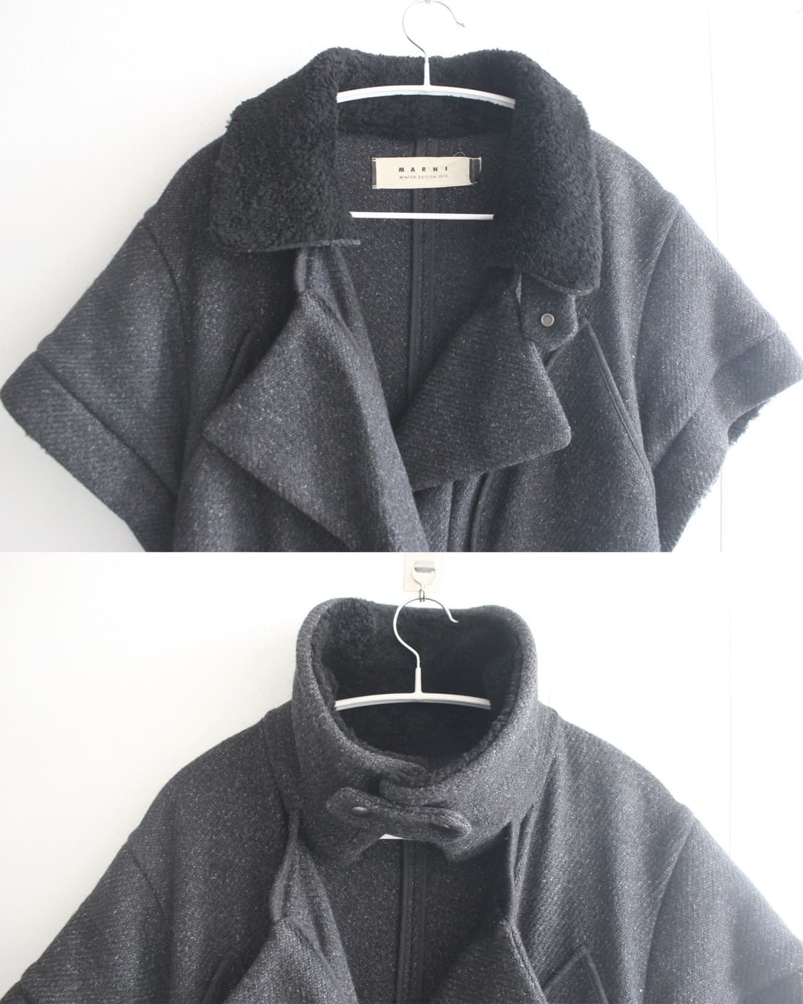 marni multi collar wool coat 상품이미지5