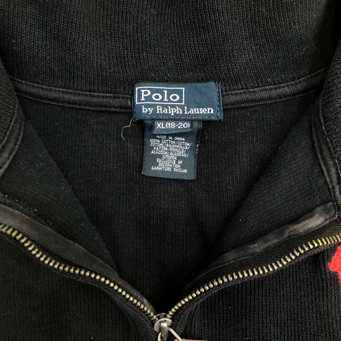 폴로 랄프로렌 걸즈 빅포니 하프집업 니트 상품이미지3