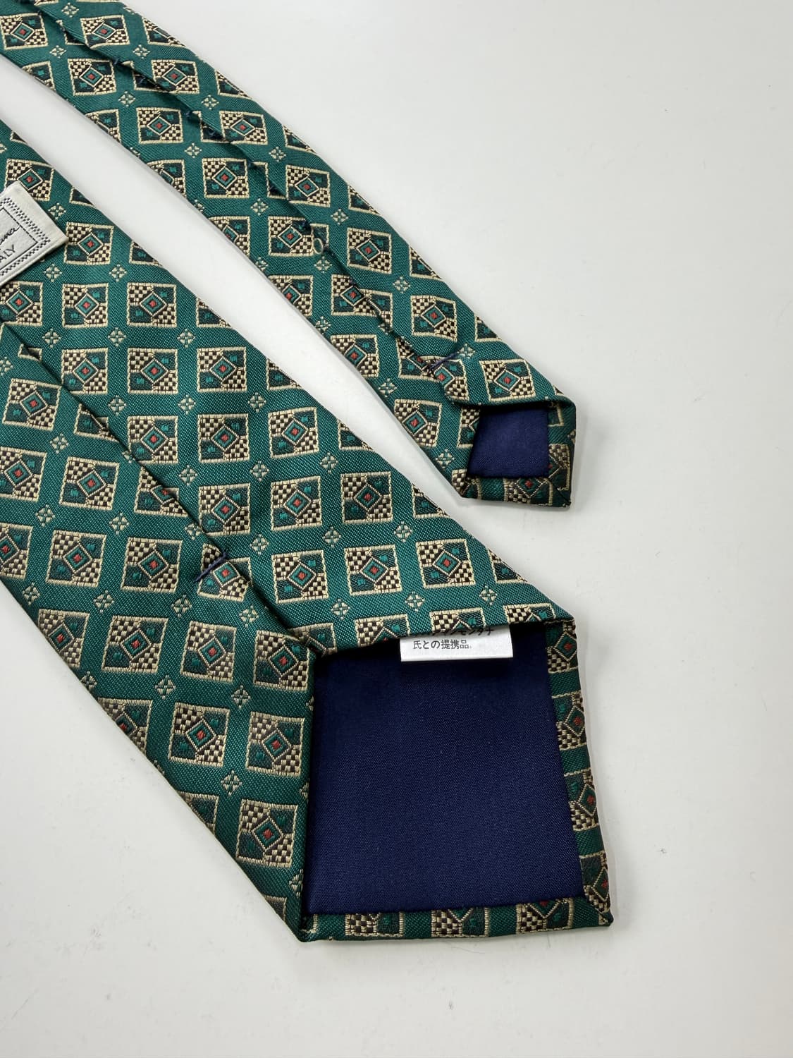 크리스찬 몬타나(Christian Montana)실크 혼방 넥타이 9cm 상품이미지5