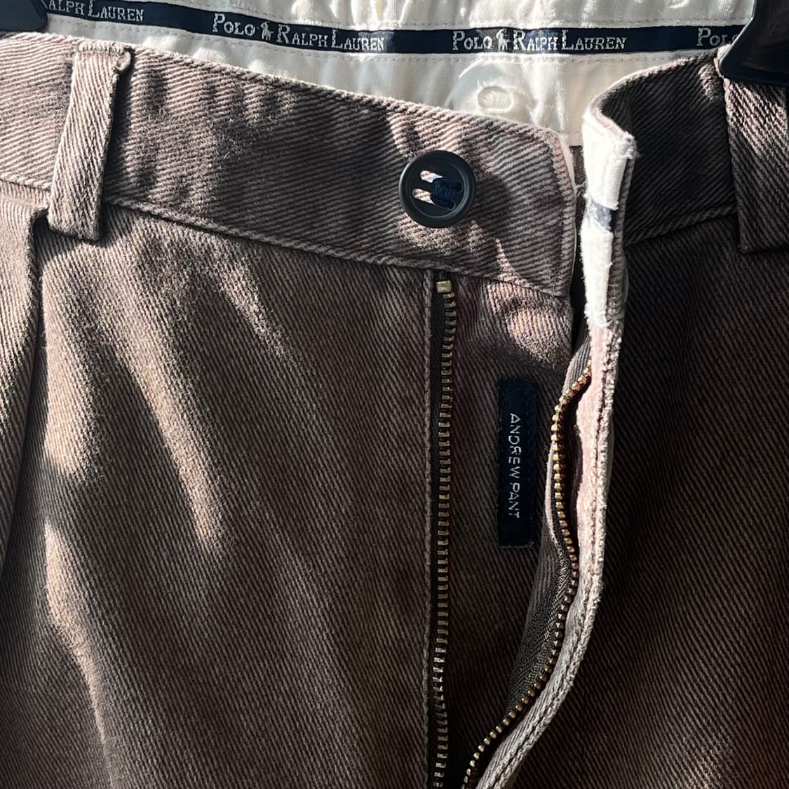 폴로 랄프로렌 테일러드 데님 투턱  andrew 팬츠 30size 상품이미지1