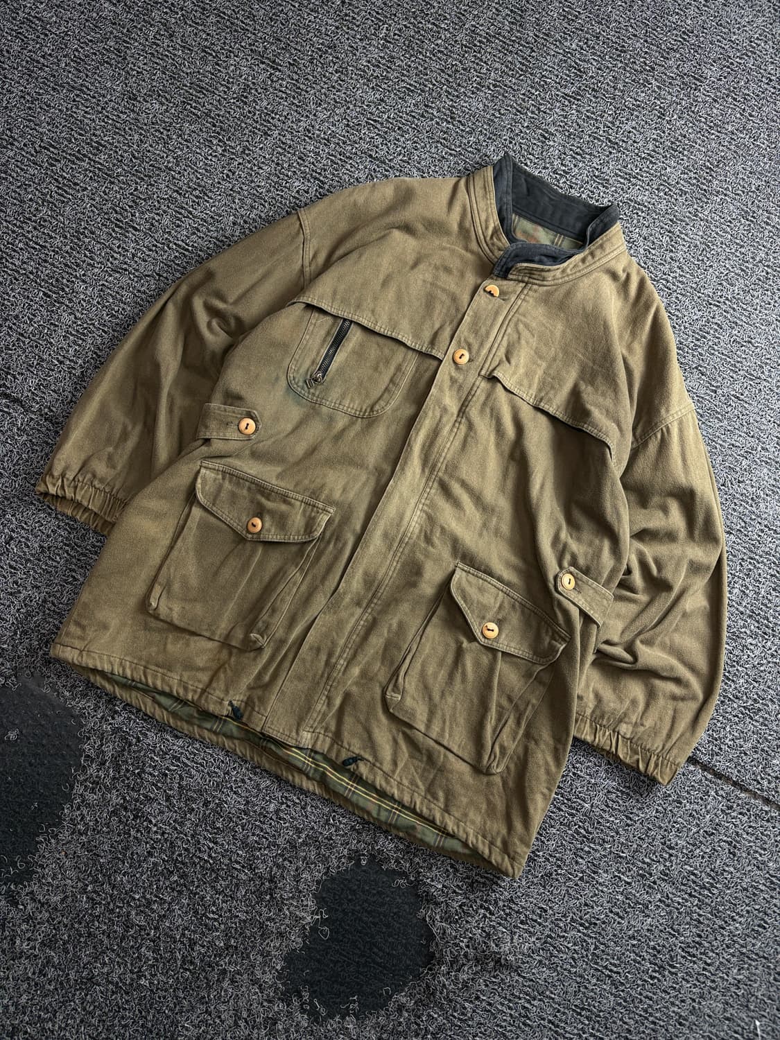 빈티지 아카이브 카라 디테일 워크 자켓 4054 상품이미지1