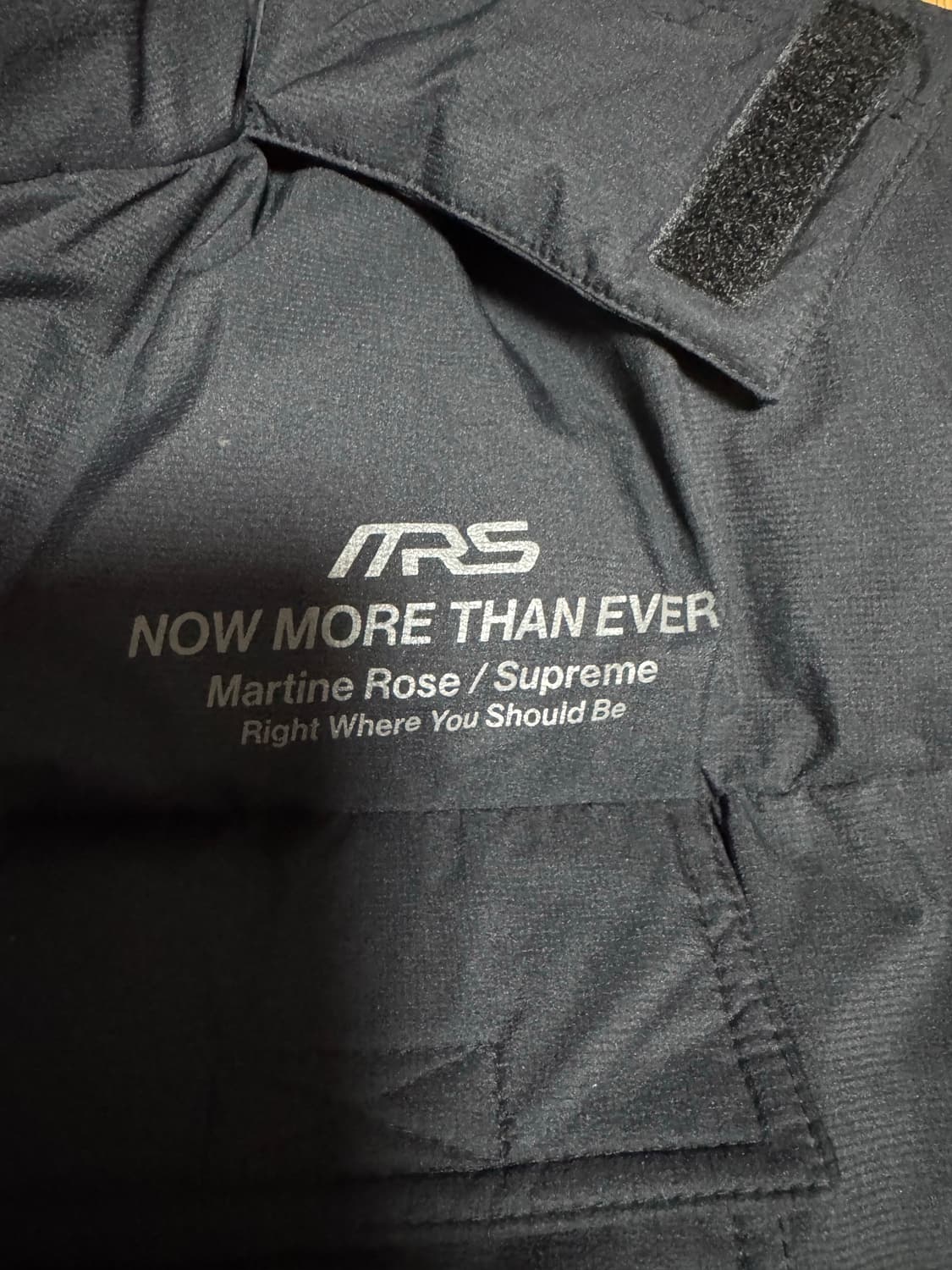 슈프림 마틴로즈 패딩 블랙 L 상품이미지3