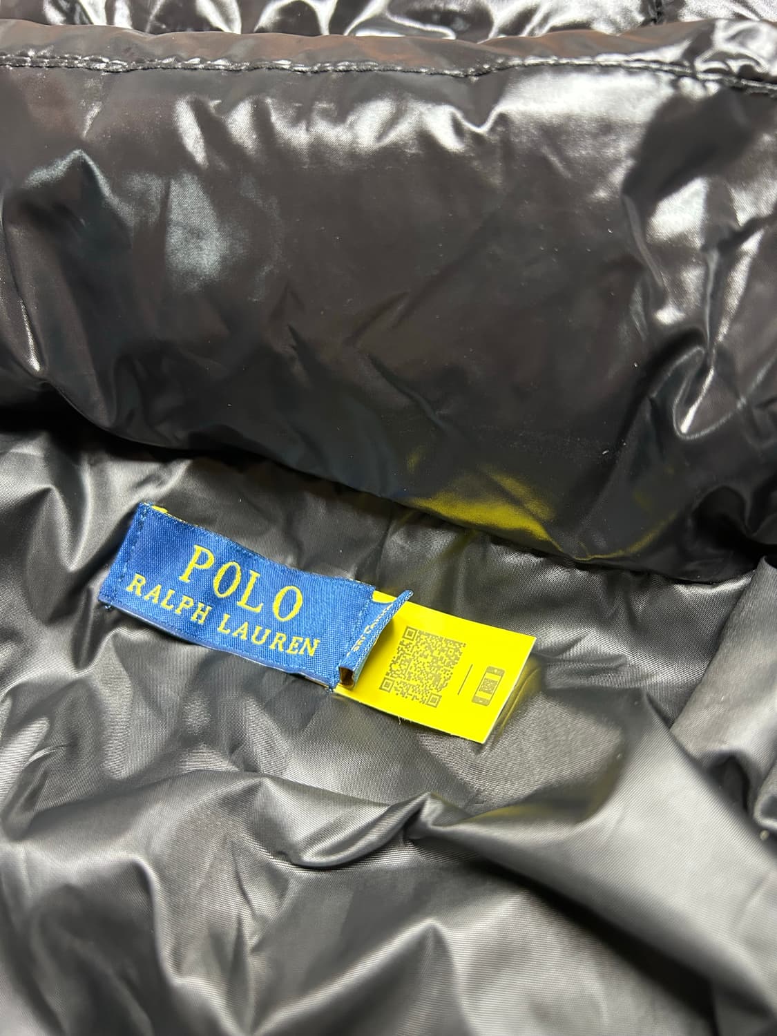 폴로 랄프로렌 유광 패딩 상품이미지4