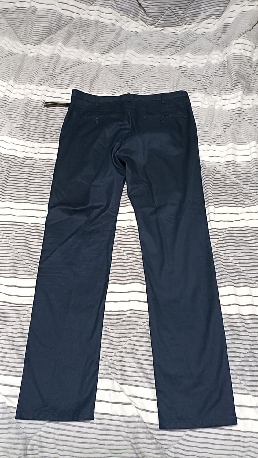 H&M 미사용 슬림면바지 36인치 기장113 상품이미지4