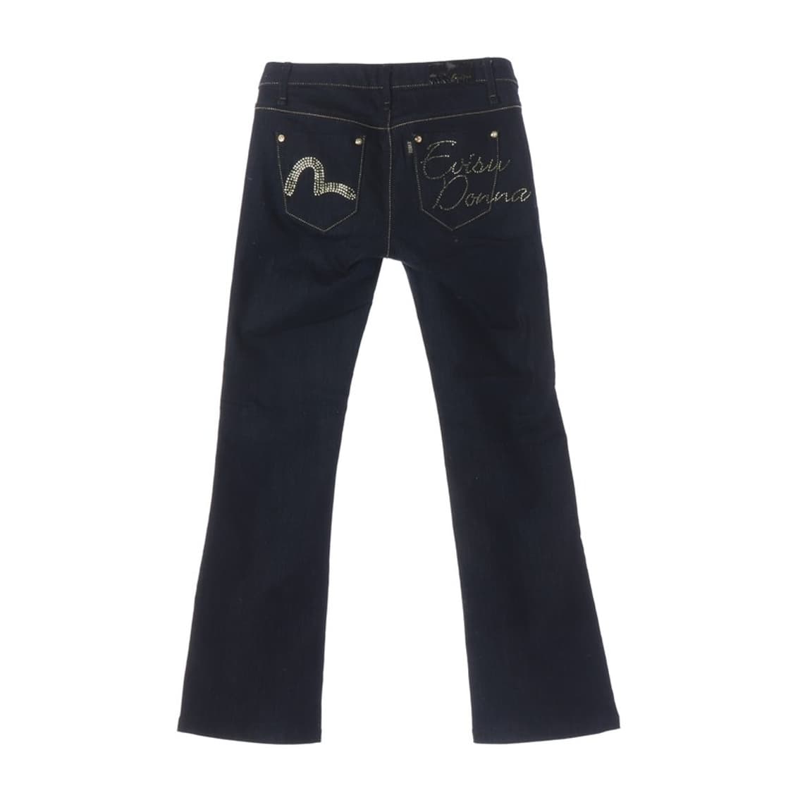 에비수 큐빅 포인트 생지 부츠컷 데님 팬츠 28 상품이미지2