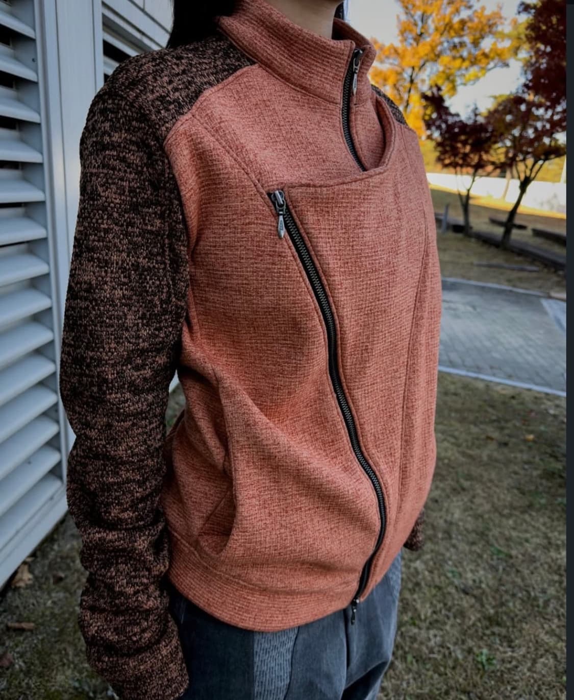 1사이즈)MSC 자켓 반타 오렌지 판매 상품이미지1