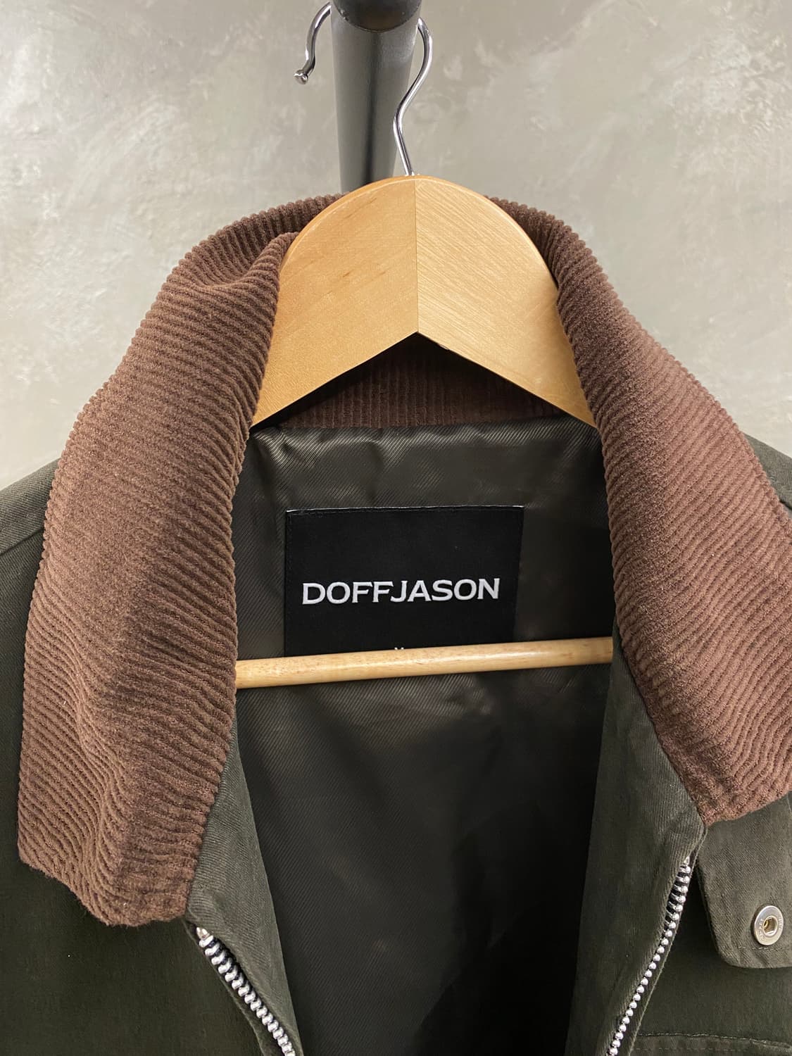 [M] DOFFJASON 도프제이슨 빈티지 헌팅 자켓 상품이미지7