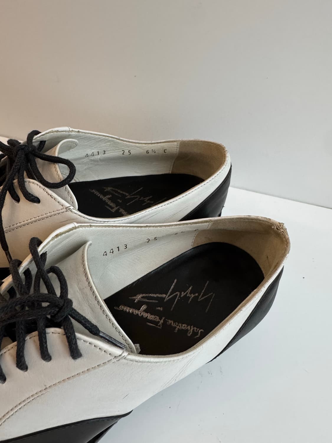 요지야마모토x페레가모 09 아카이브 슈즈(체감 240mm) 상품이미지3