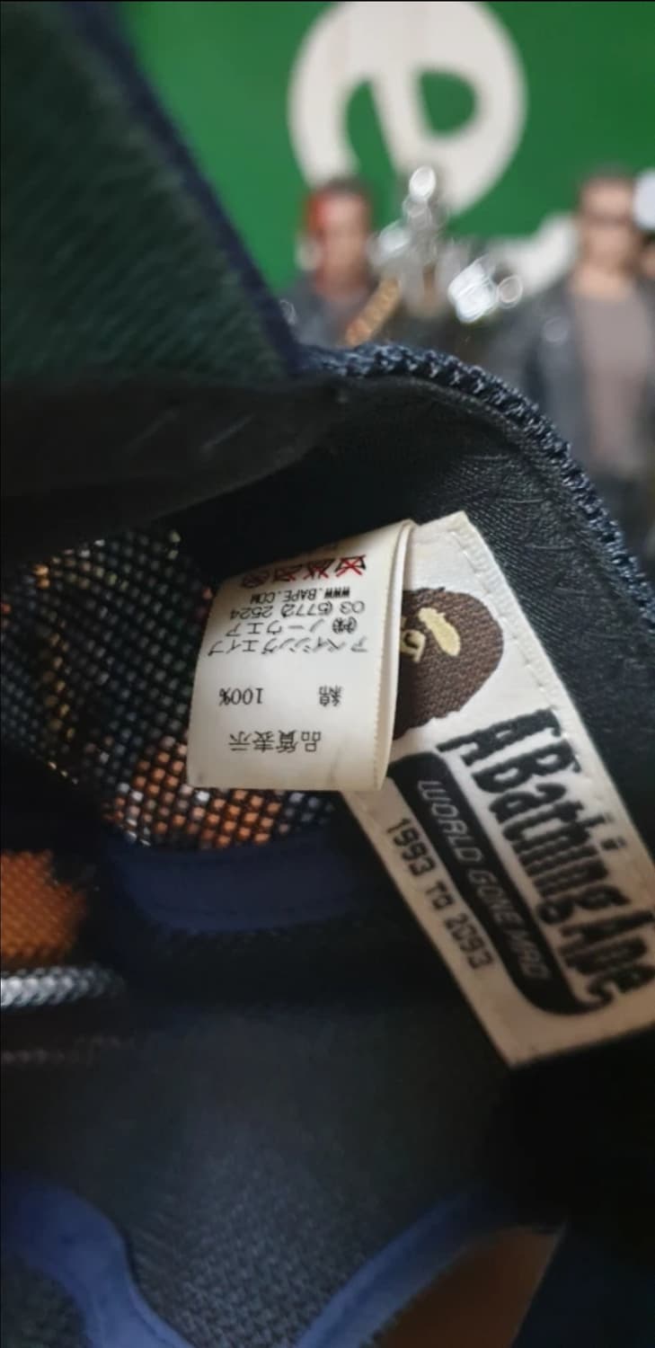 █급하게!!싸게 내보냅니다█ Bape 베이프 볼캡 트러커 모자 판매 상품이미지3