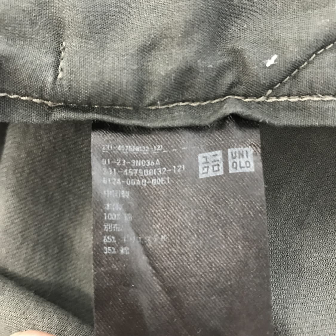 유니클로U 오버사이즈 워크셔츠 [M] 상품이미지5