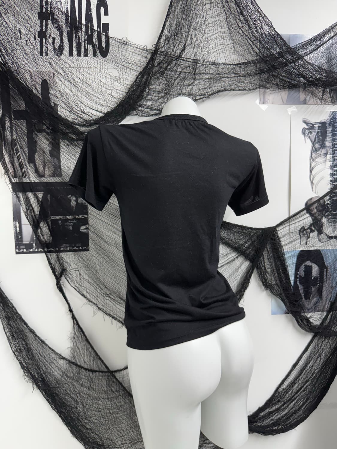 Skull printing detailed halfsleeve 상품이미지2