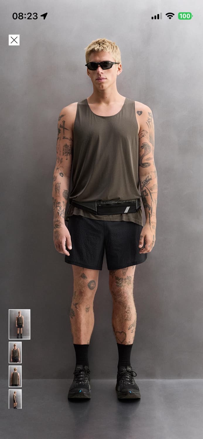 Zara athletics 싱글렛 슬리브리스 상품이미지6