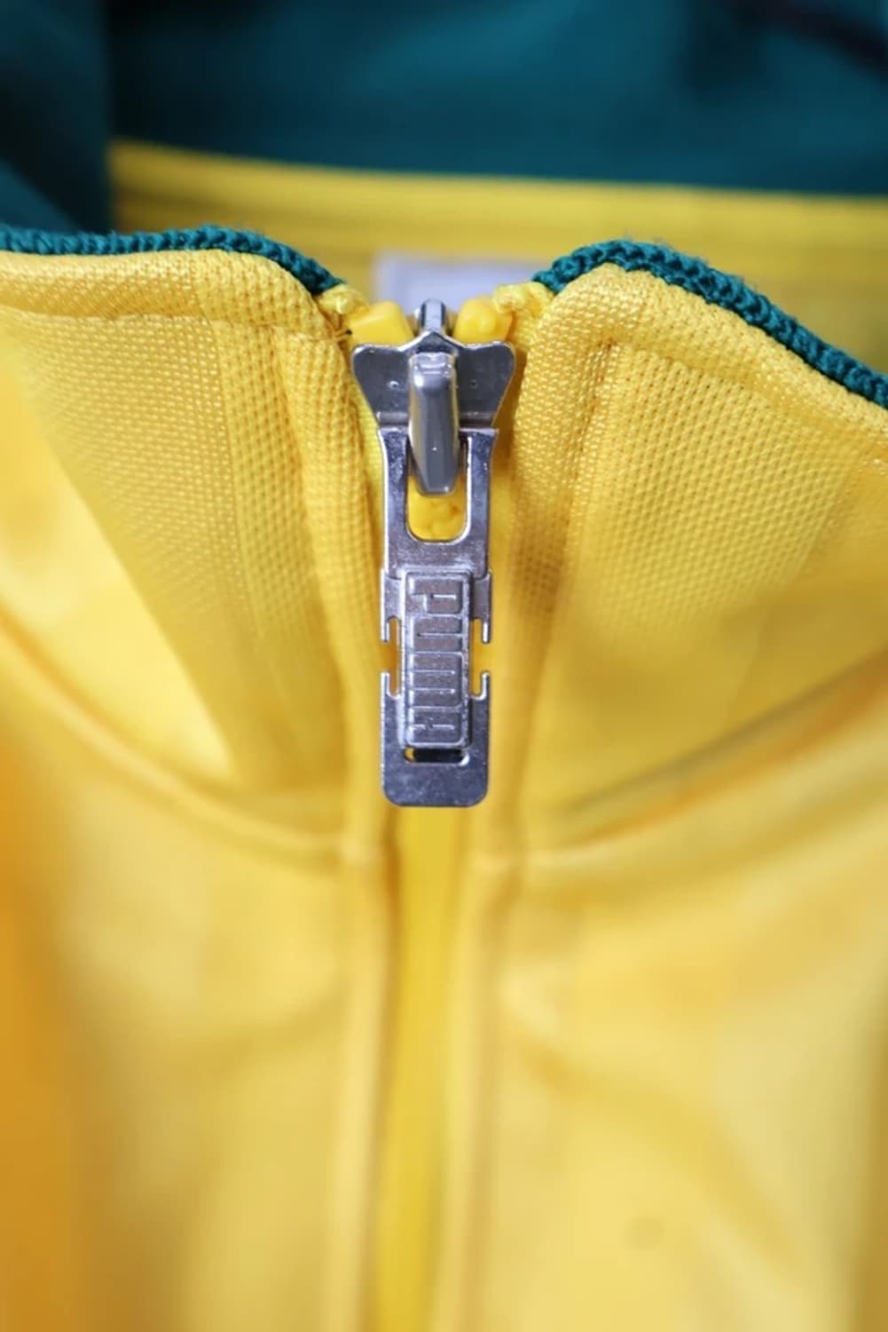 Vintage Puma Yellow Track Jacket 상품이미지7