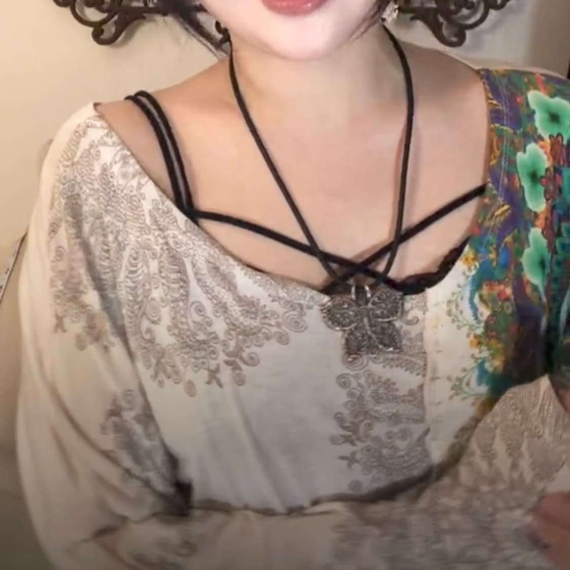 레테. 레테빈티지 오리엔탈 나비목걸이 상품이미지2