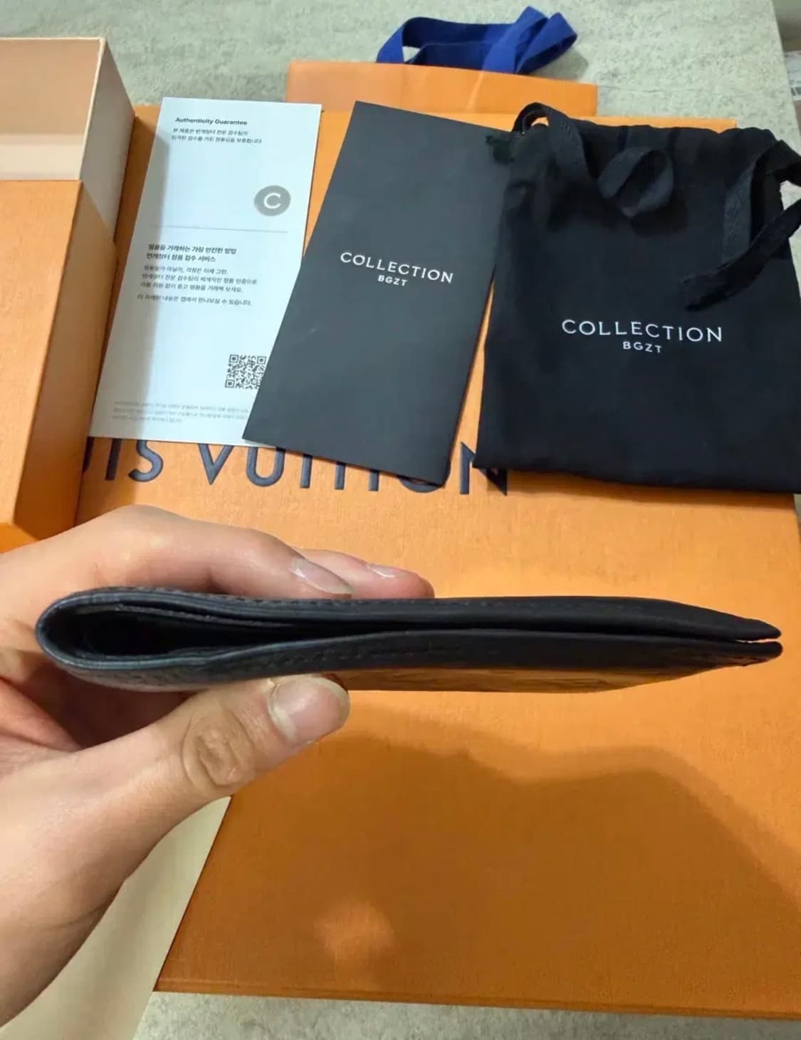 루이비통 쉐도우 블랙 반지갑 상품이미지9