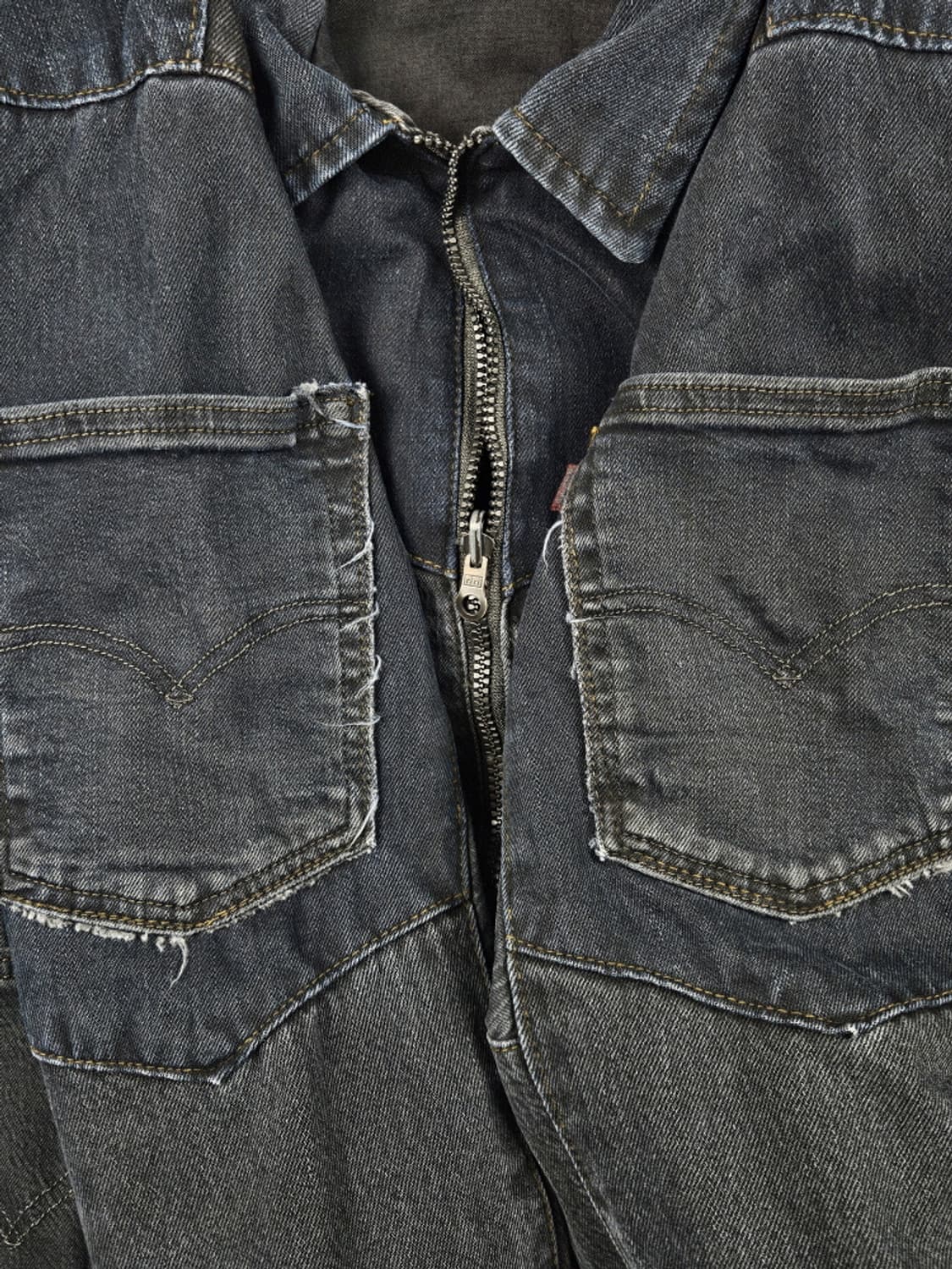 리바이스 리빌드 패치워크 커스텀 데님 자켓 (상세설명참조) / 10176 상품이미지6