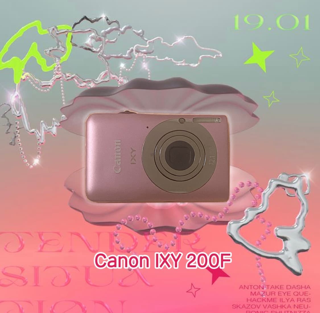 풀박!) Canon IXY 200F IXUS 105 익시 익서스 핑크 상품이미지2