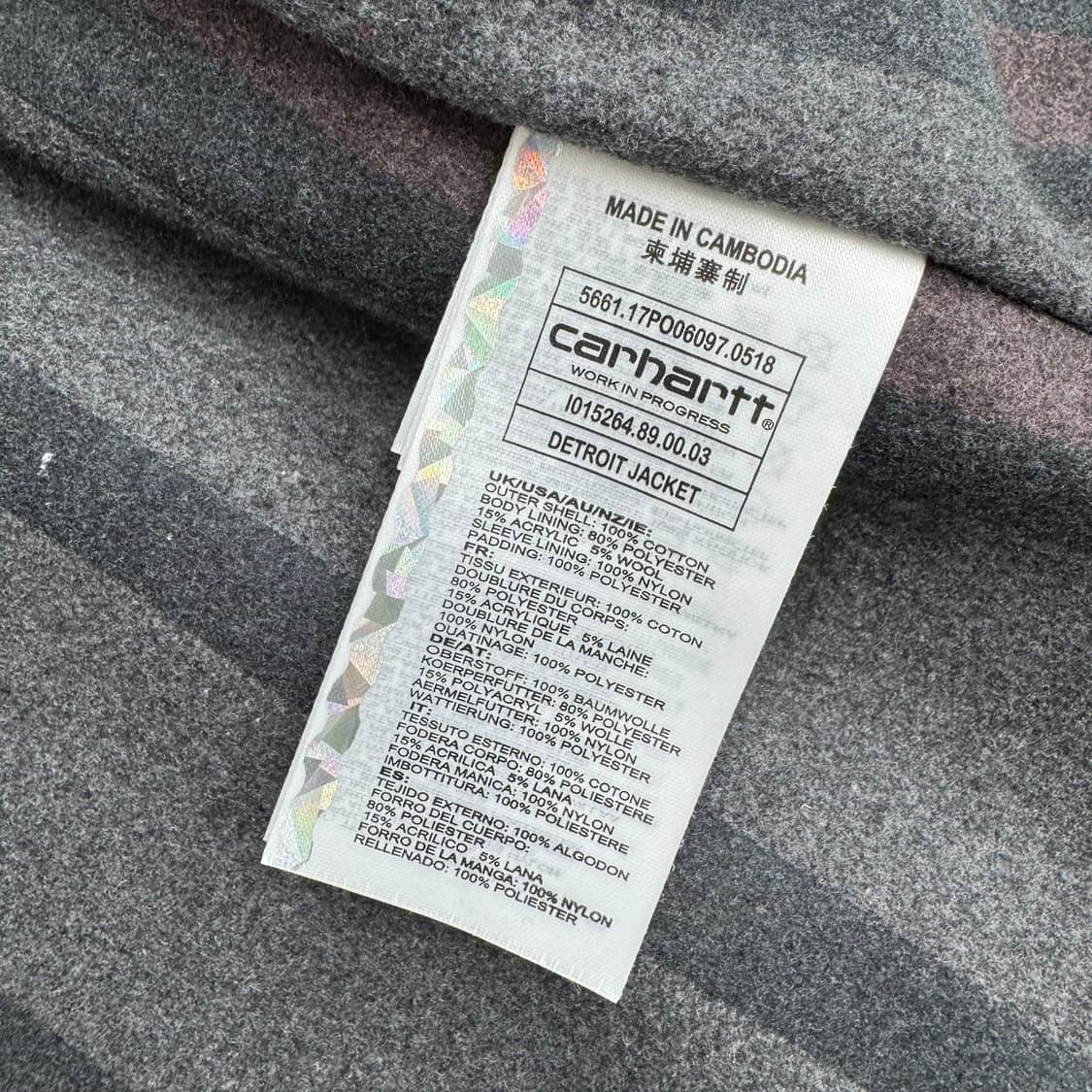 칼하트 wip 디트로이트 자켓  상품이미지5