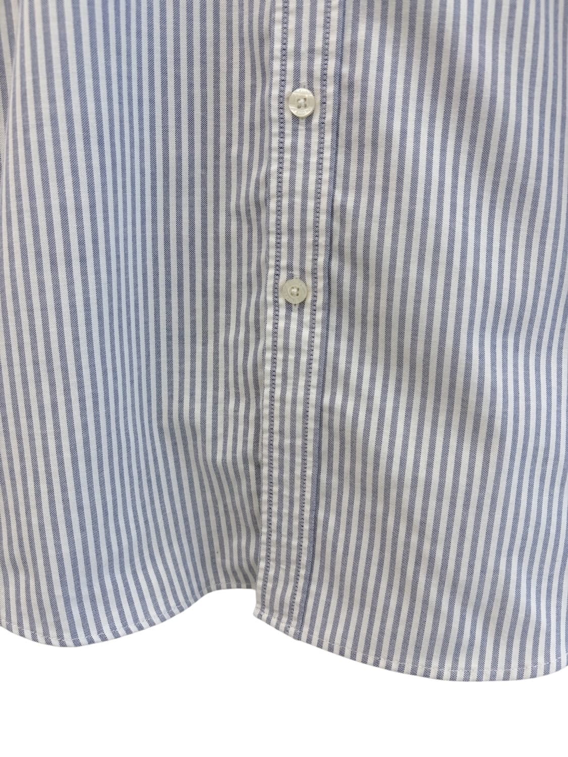 브룩스브라더스 줄무늬 셔츠 화이트&네이비 (M)  상품이미지5