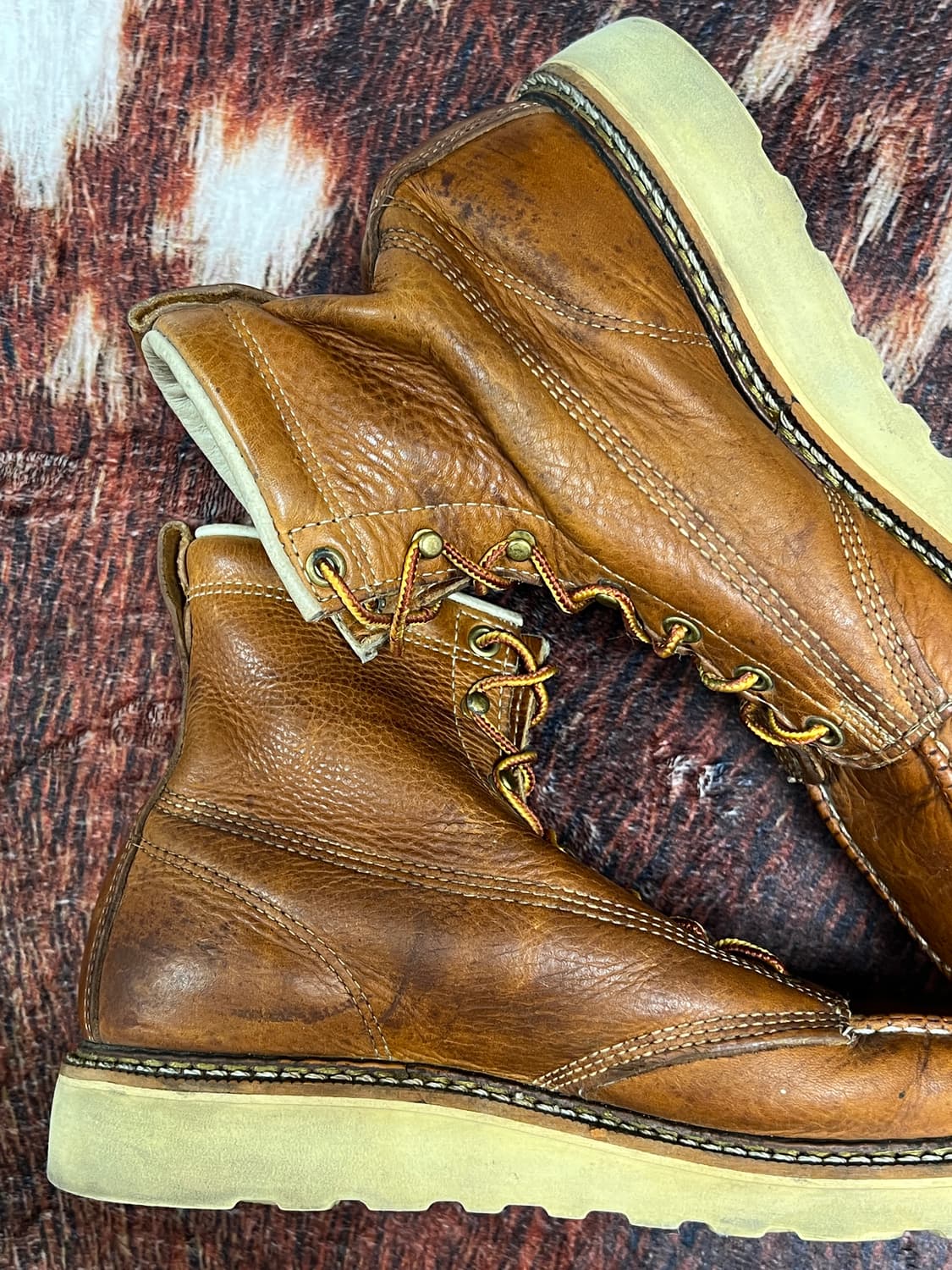 [8D] 쏘로굿 8인치 목토 워커 브라운 상품이미지8