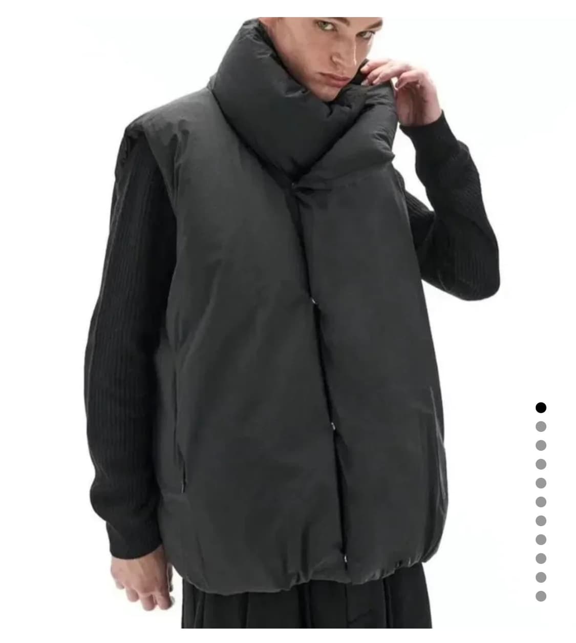 시스템옴므 22fw 구스다운 패딩베스트 상품이미지1