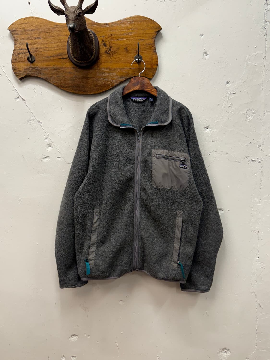 M) 80s USA Patagonia Synchilla Full-Zip 상품이미지2
