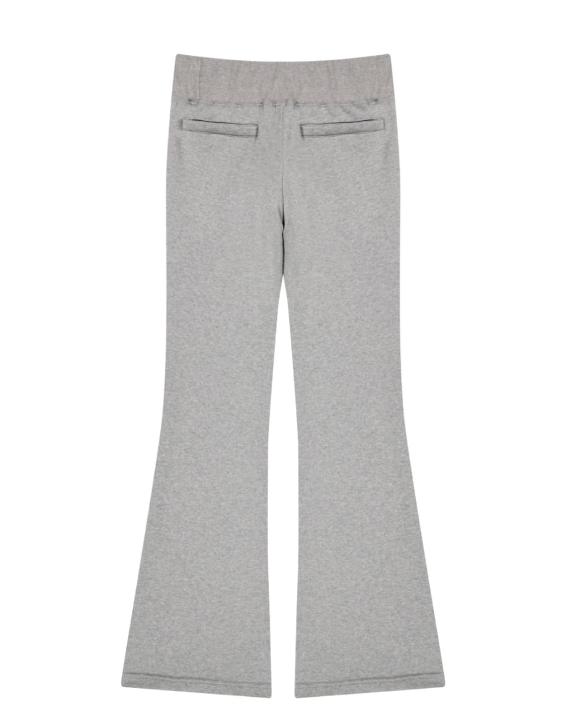 무신사 포르테나 에센셜 부츠컷 스웻팬츠 그레이 상품이미지4