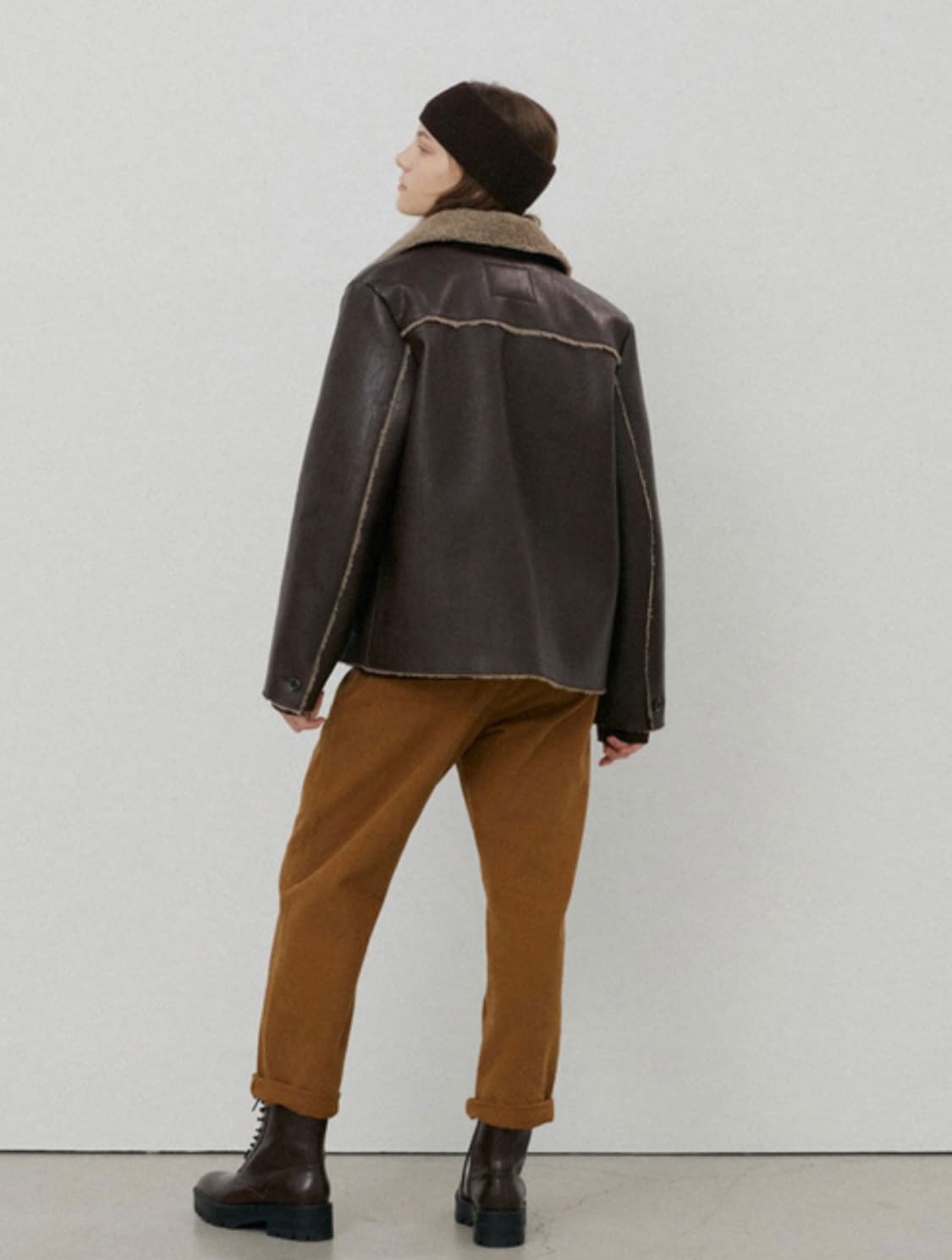 시엔느 시어링 무스탕 자켓 상품이미지2