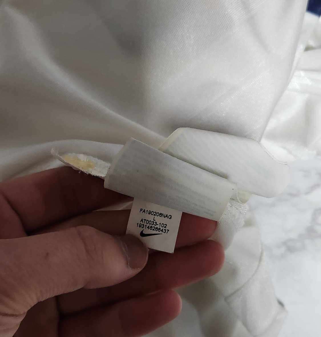 19-20 파리 생제르망 써드 나이키 유니폼 반팔 상품이미지5