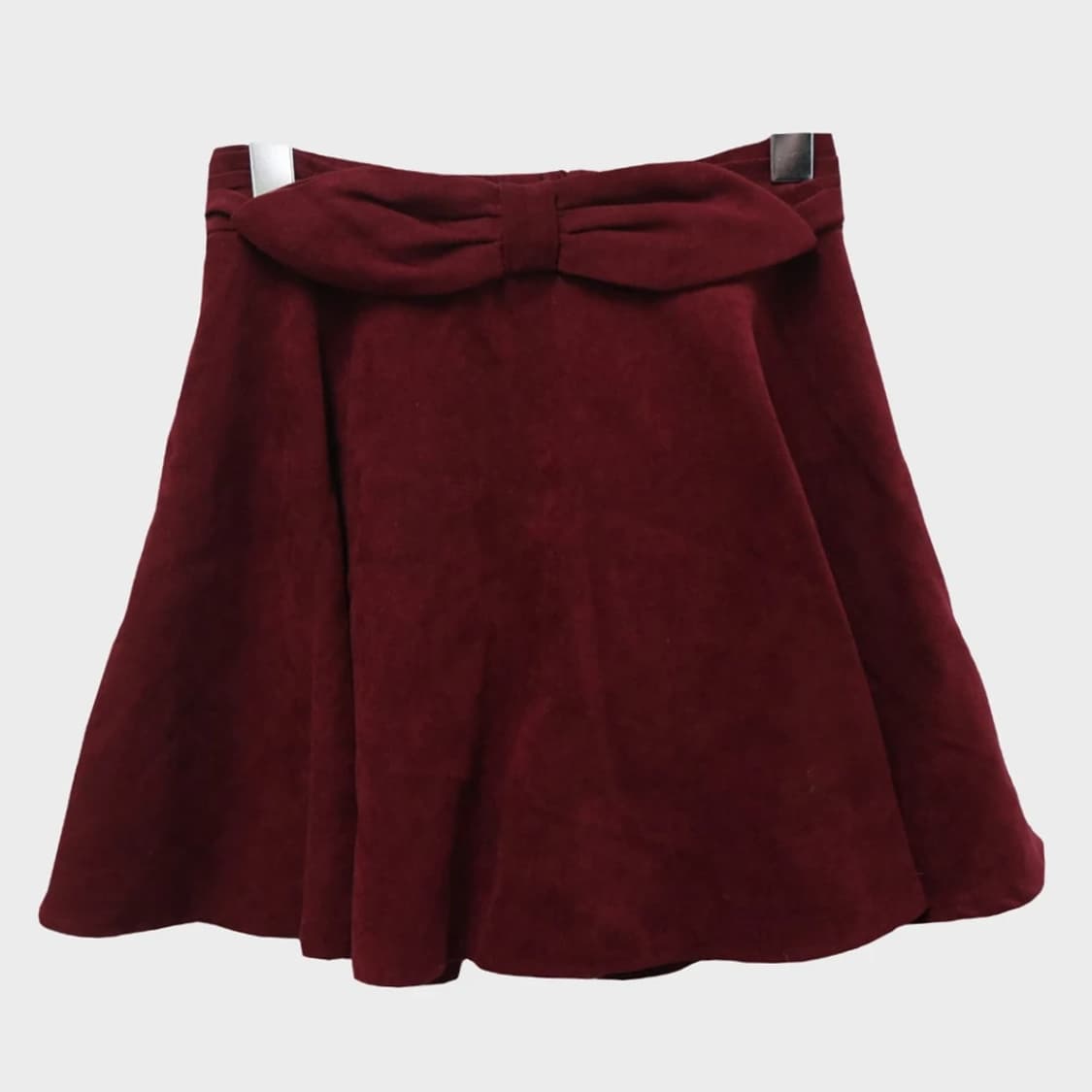 NOHEA 리본 포인트 플레어 뒷밴딩 스커트 63088 상품이미지1