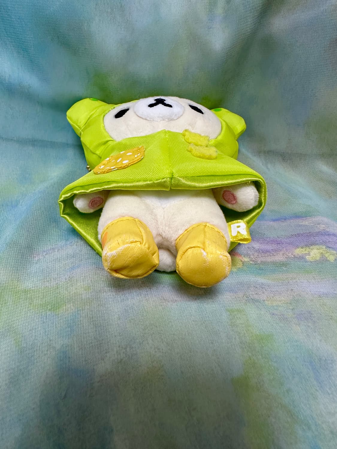 산엑스 레어 한정 리락쿠마 코리락쿠마 개구리 비옷 우비 상품이미지4