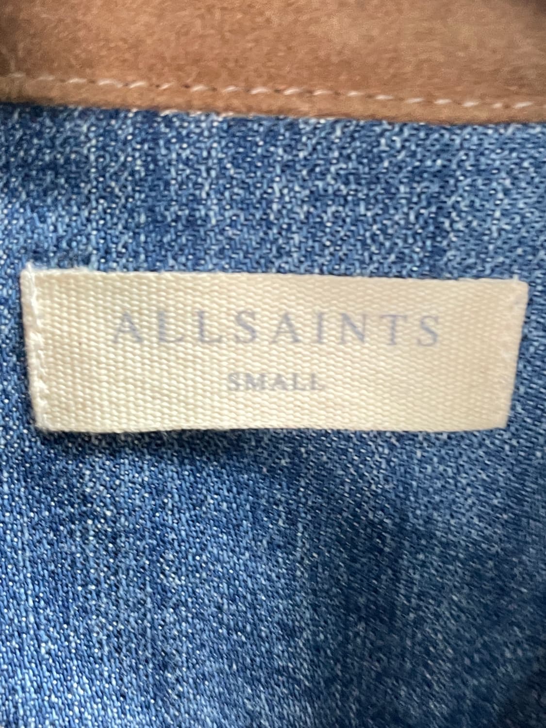 올세인츠 디스트로이드 데님 자켓 (on.470) 상품이미지8