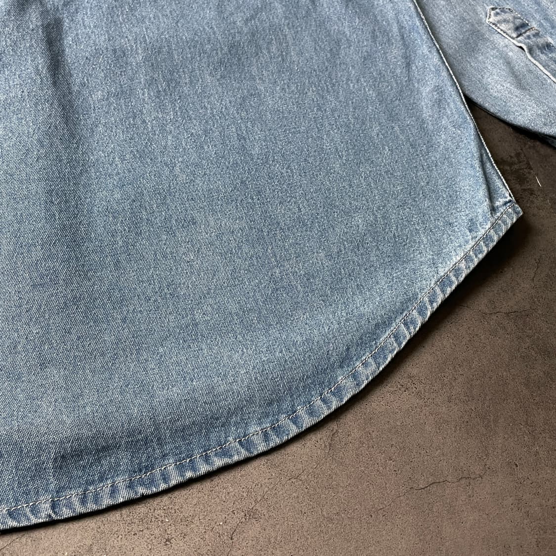 PORT AUTHORITY 빈티지 코튼 데님 셔츠 A00742 상품이미지9