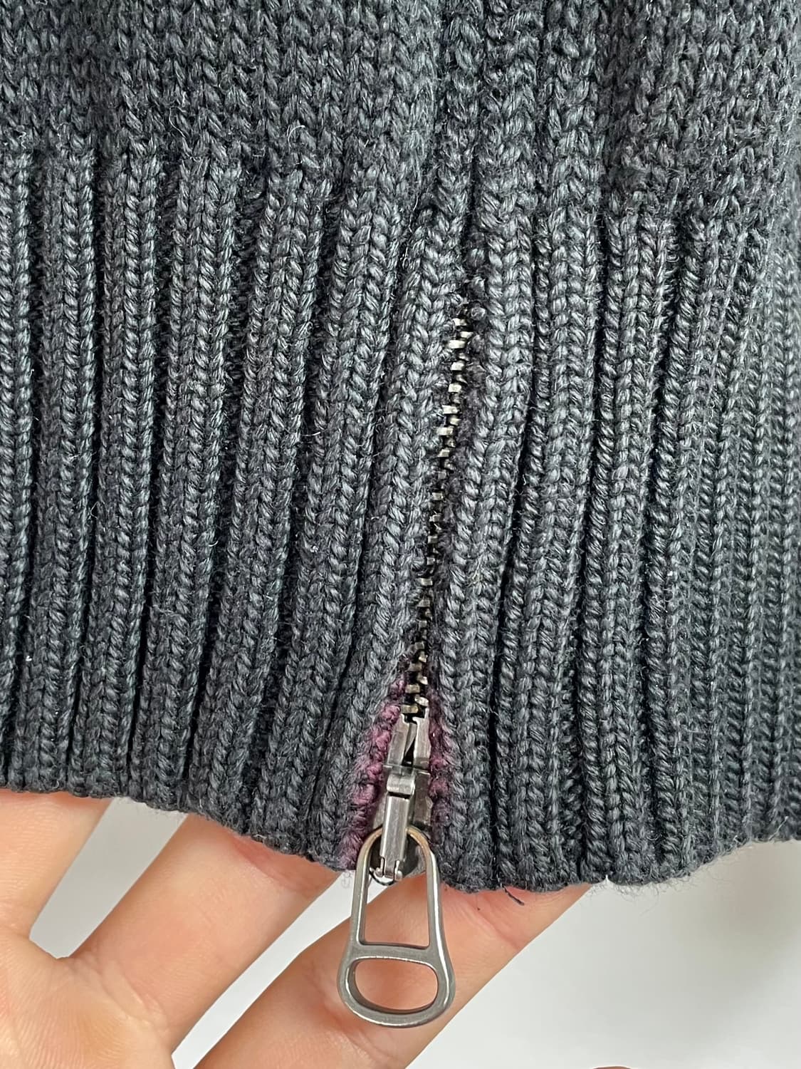 폴로 랄프로렌 빅포니 헤비코튼 투웨이 니트집업   상품이미지4