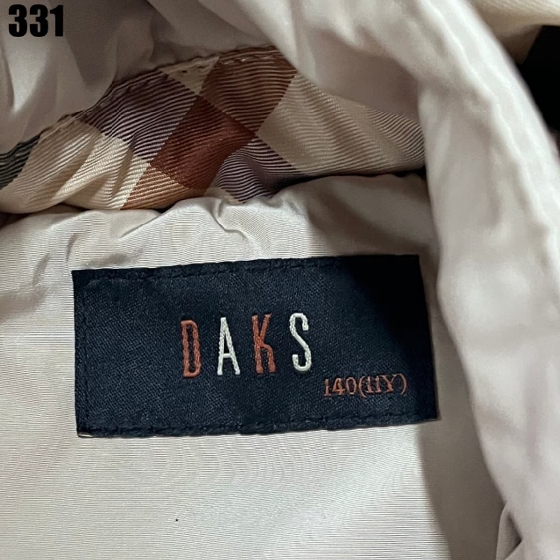 닥스 퀄팅 후드 커트 아동용 상품이미지2