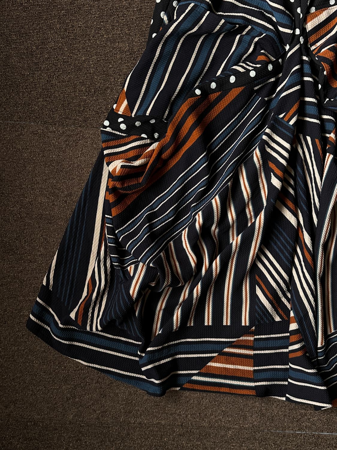 Pattern Torso 앱스트랙트 맥시 스커트 상품이미지9