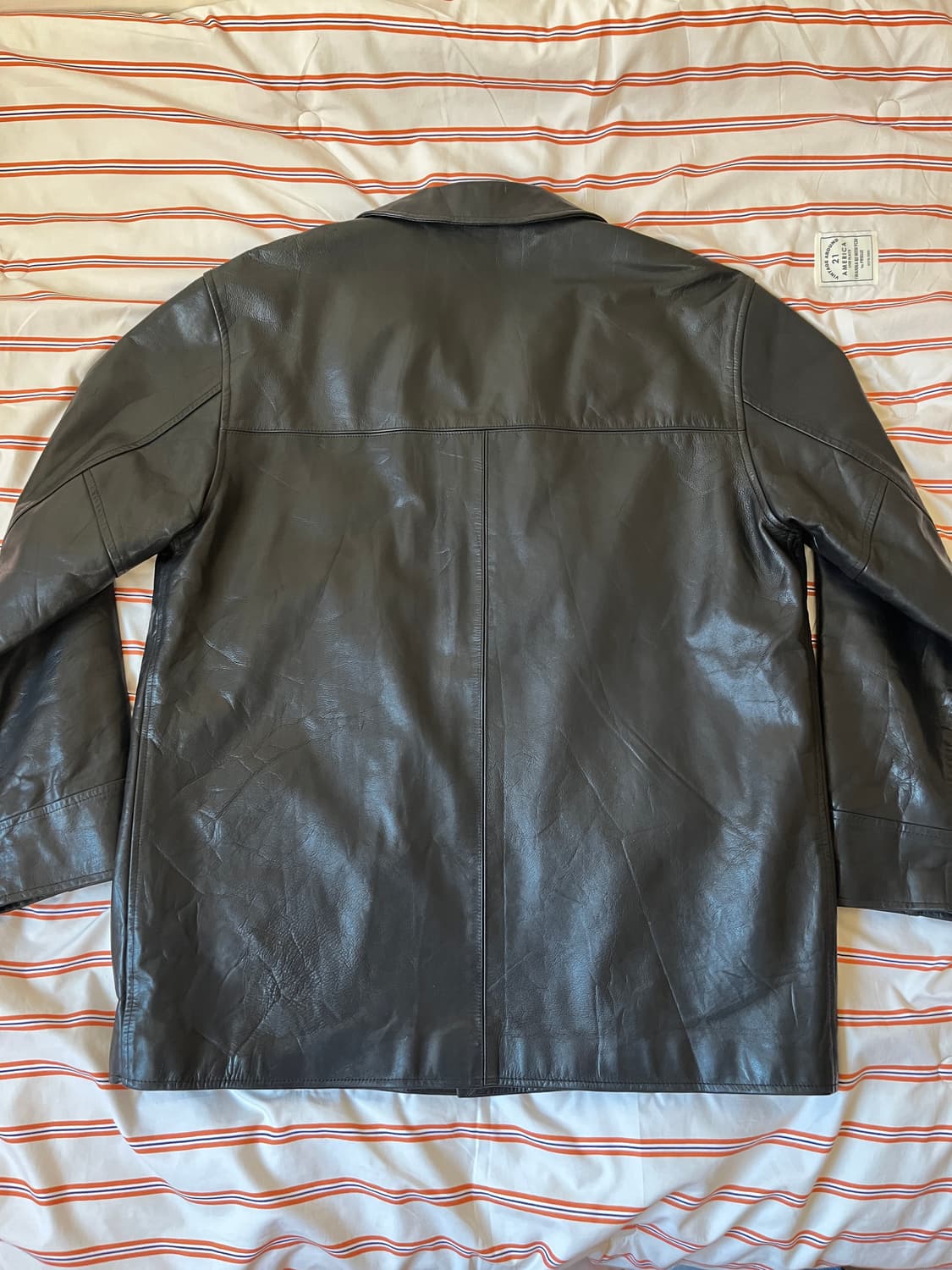 폴로 랄프로렌 가죽 자켓 코트 카코트 상품이미지5