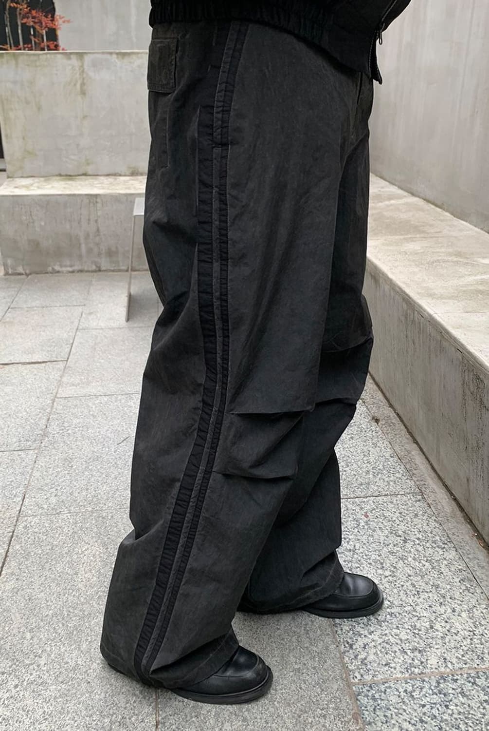 주앙옴므 다잉 나일론 트랙 와이드 팬츠 상품이미지5