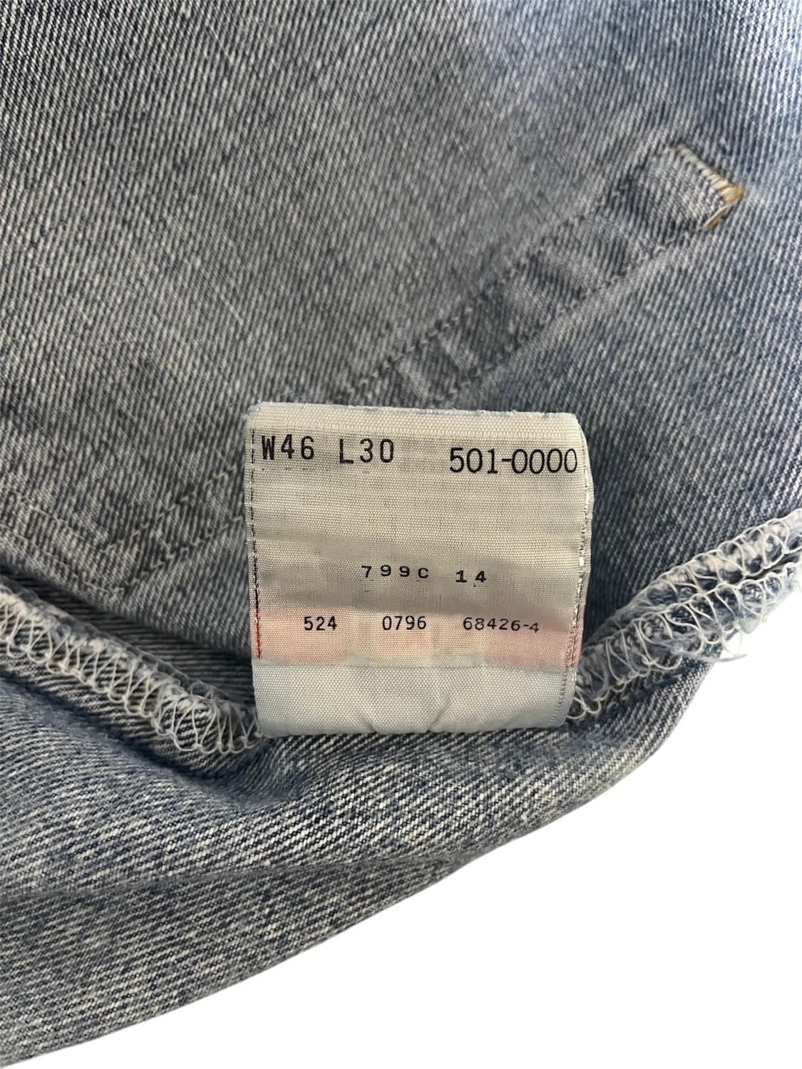 90s 리바이스 501 USA (46*30) 상품이미지6