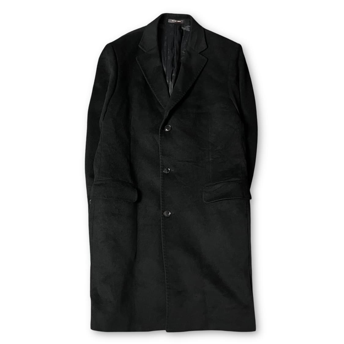 더수트하우스 블랙 캐시미어 100 싱글 코트 상품이미지1
