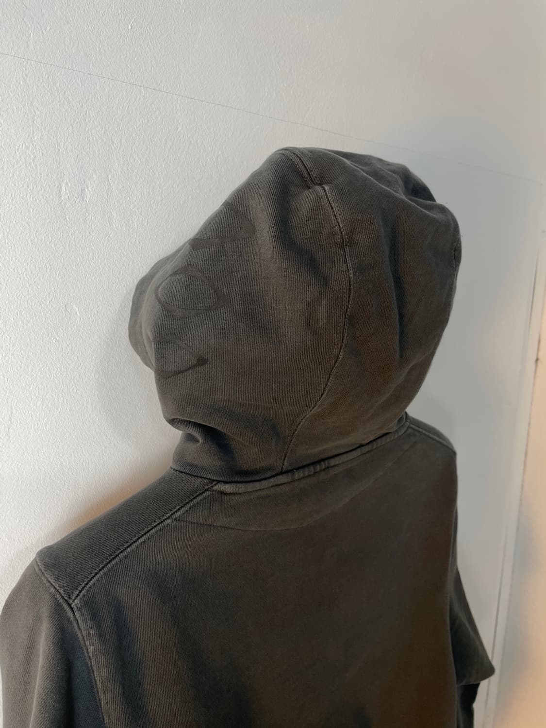 미스치프 사이드 버튼 업 크롭 후드 상품이미지5