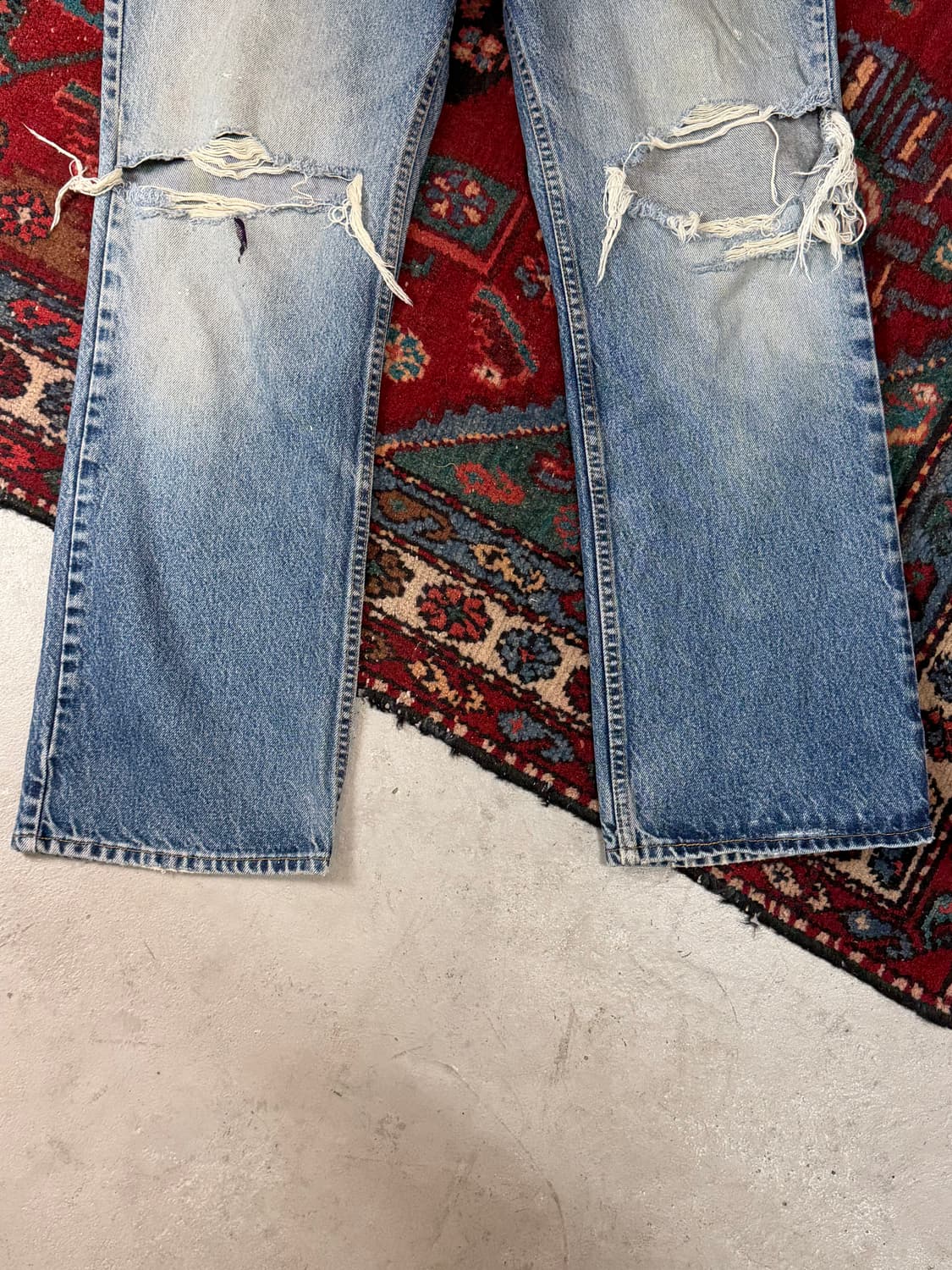 90's USA Made 빈티지 리바이스 517 부츠컷 상품이미지7