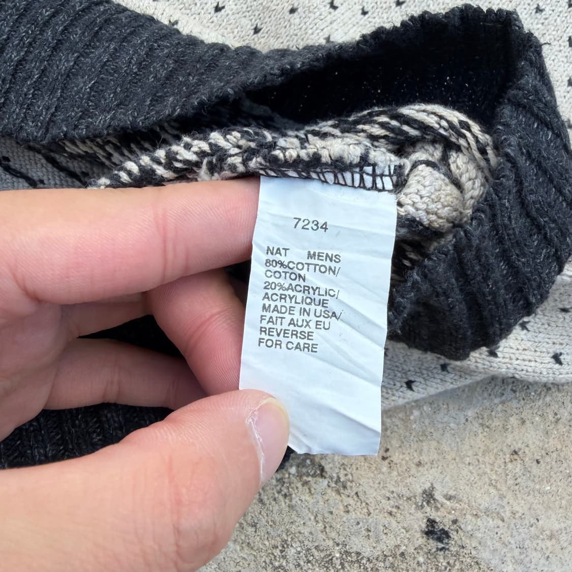 90s 울리치 빈티지 피셔맨 크루넥 스웨터 니트 2XL 상품이미지7