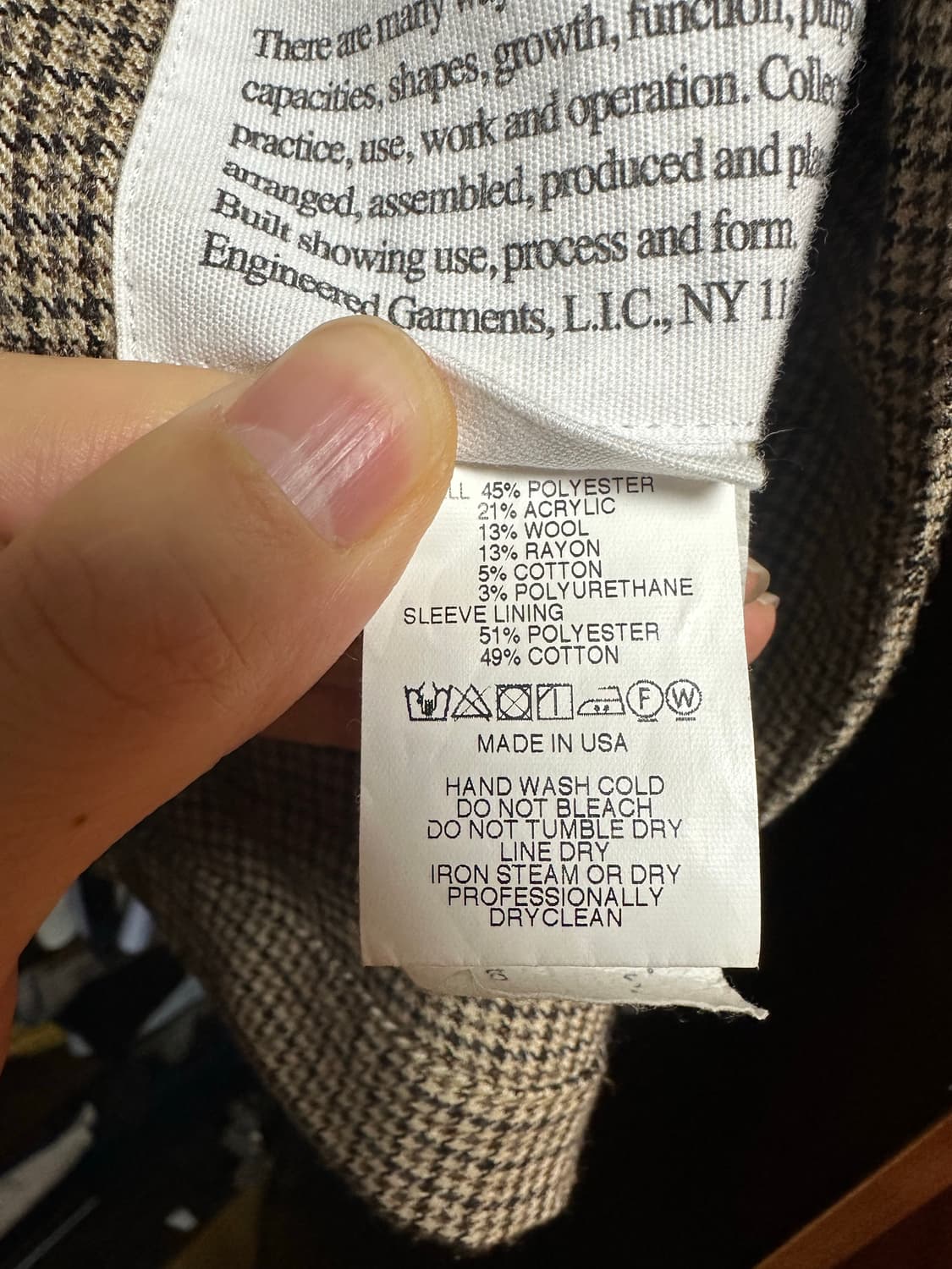 엔지니어드가먼츠 로이터 건클럽 라지 상품이미지5