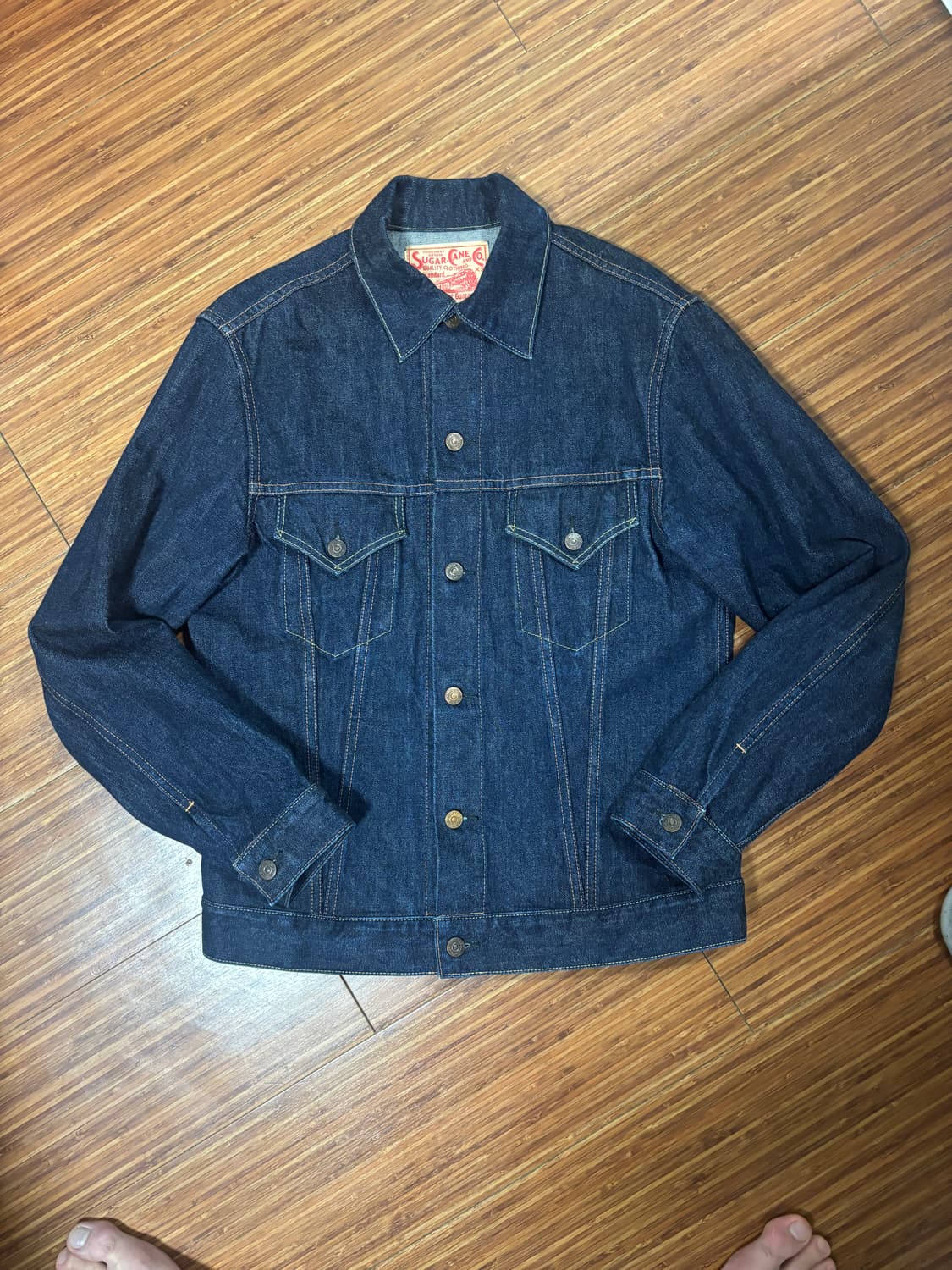 슈가케인 타입쓰리 3세대 인디고 원워싱 40 상품이미지1