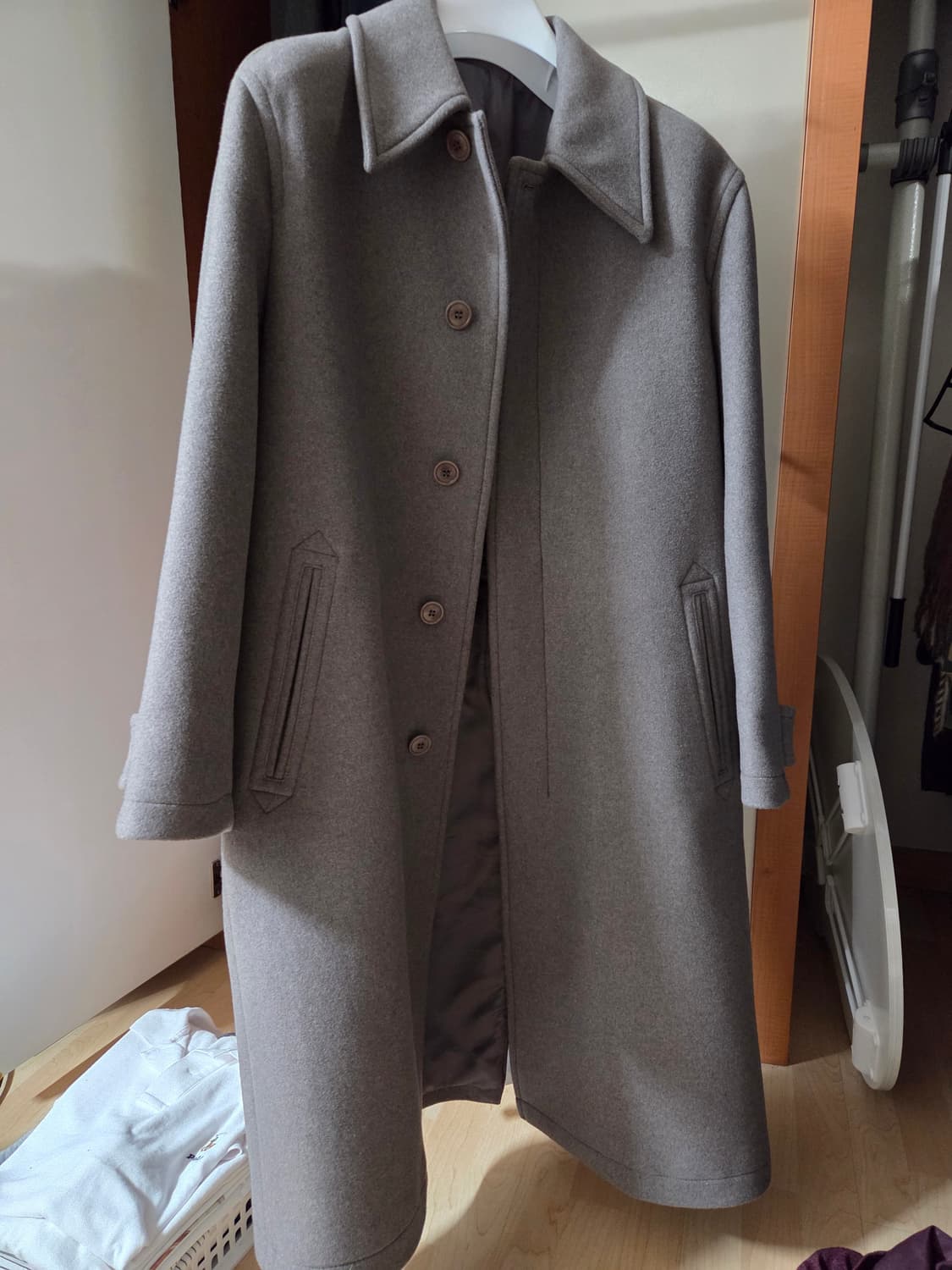 쿠어 MTR 발마칸 코트 (멜란지토프) M사이즈 팔아요 상품이미지2