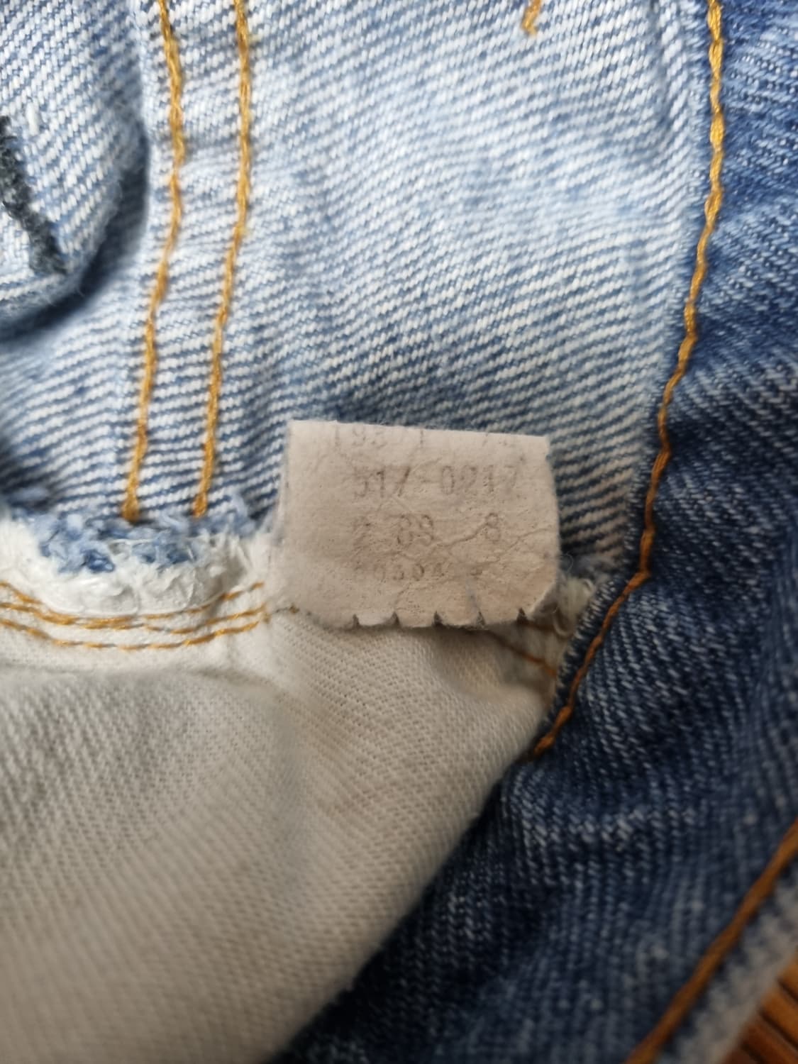 80s USA 517 32x30 리바이스 66후기 레드탭 상품이미지9